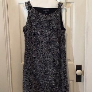 Charming Black and White Dress
